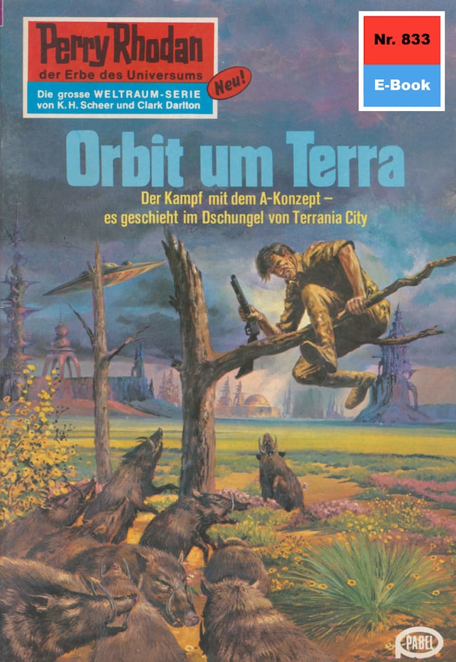 Book cover for Perry Rhodan 833: Orbit um Terra