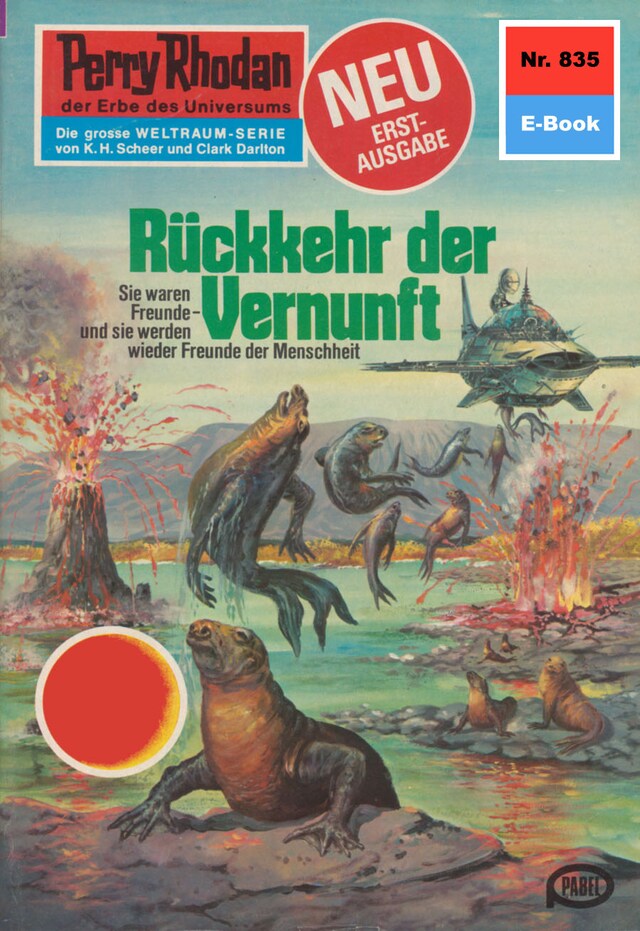 Book cover for Perry Rhodan 835: Rückkehr der Vernunft