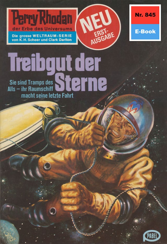 Okładka książki dla Perry Rhodan 845: Treibgut der Sterne