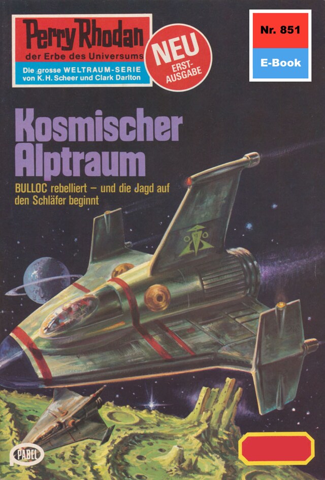 Book cover for Perry Rhodan 851: Kosmischer Alptraum