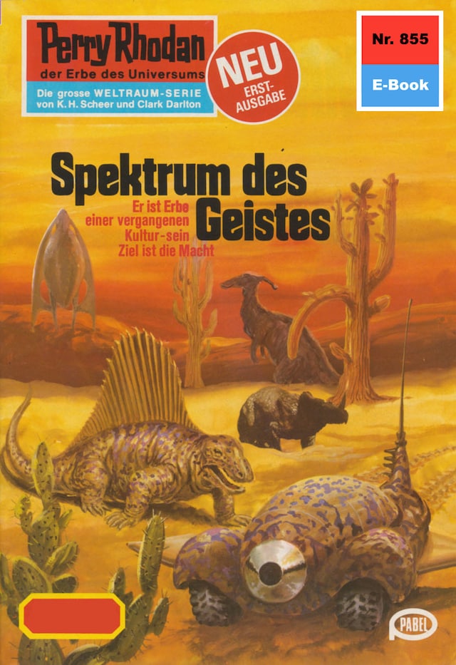 Book cover for Perry Rhodan 855: Spektrum des Geistes