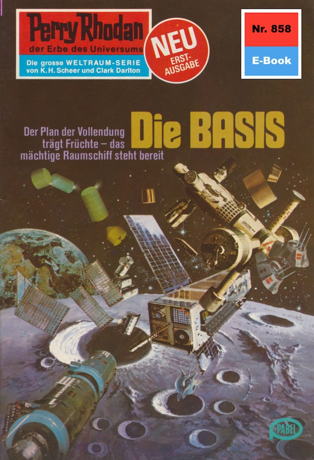 Book cover for Perry Rhodan 858: Die BASIS