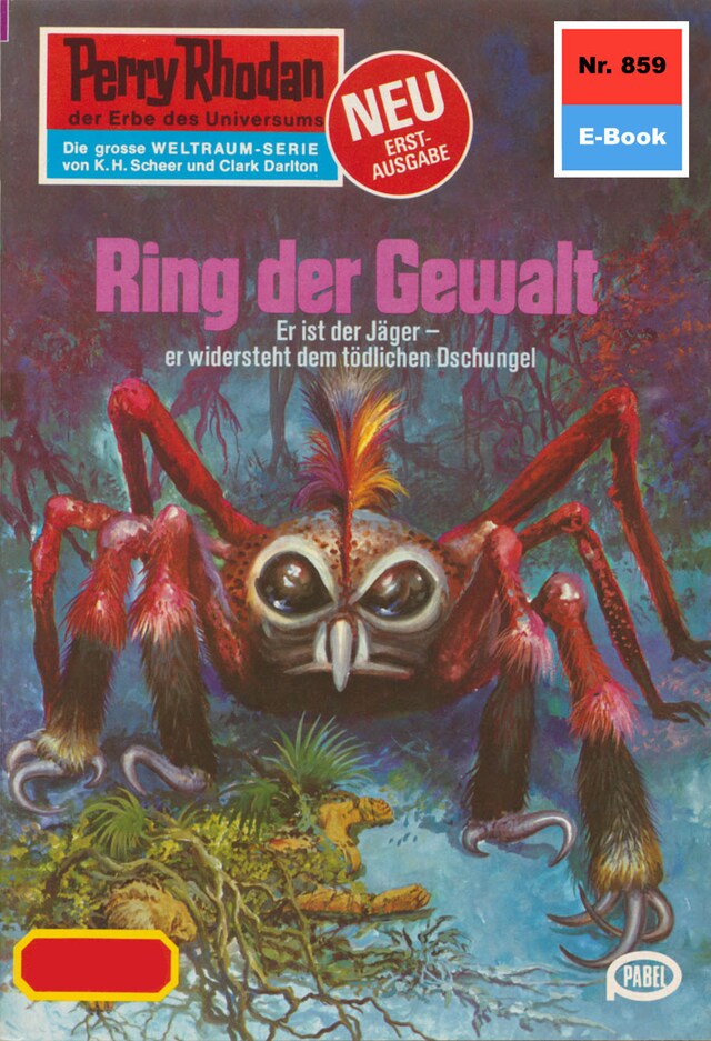 Book cover for Perry Rhodan 859: Ring der Gewalt