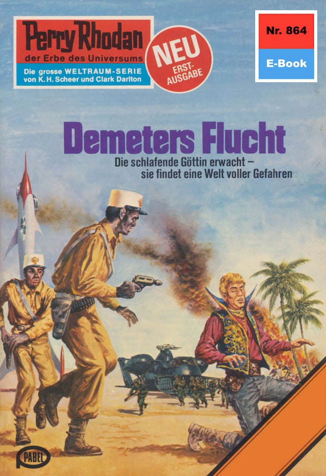 Book cover for Perry Rhodan 864: Demeters Flucht