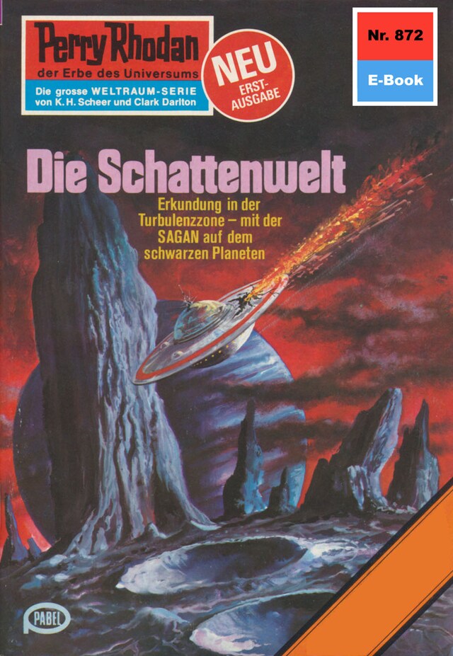 Book cover for Perry Rhodan 872: Die Schattenwelt