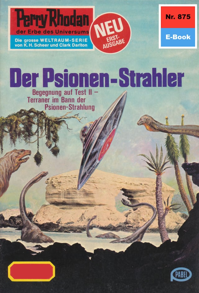 Okładka książki dla Perry Rhodan 875: Der Psionen-Strahler