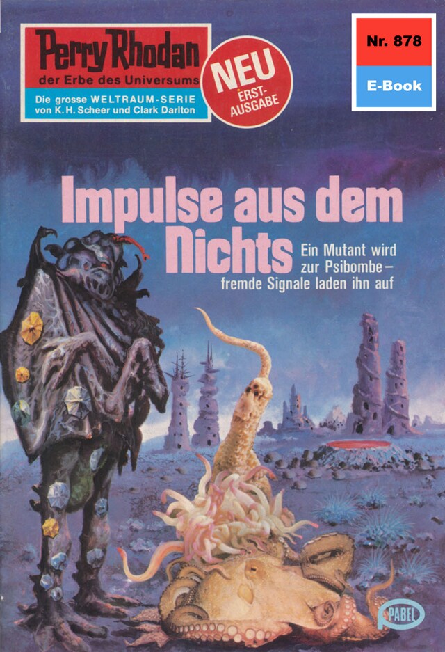 Book cover for Perry Rhodan 878: Impulse aus dem Nichts