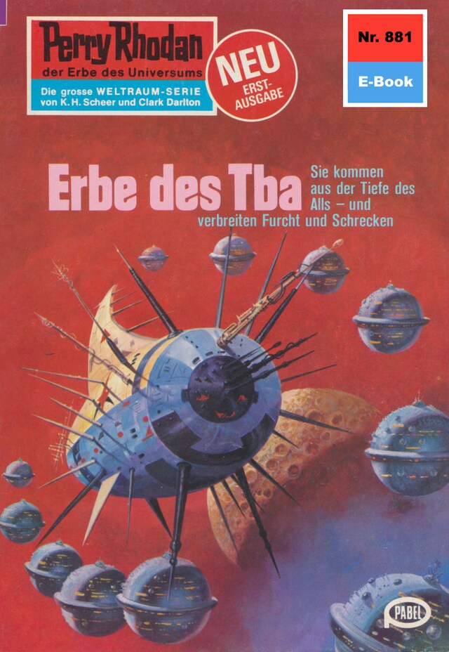 Bokomslag för Perry Rhodan 881: Erbe des Tba