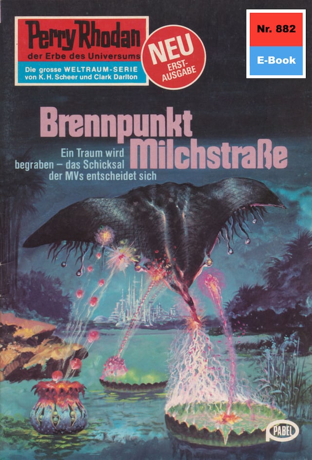 Book cover for Perry Rhodan 882: Brennpunkt Milchstraße