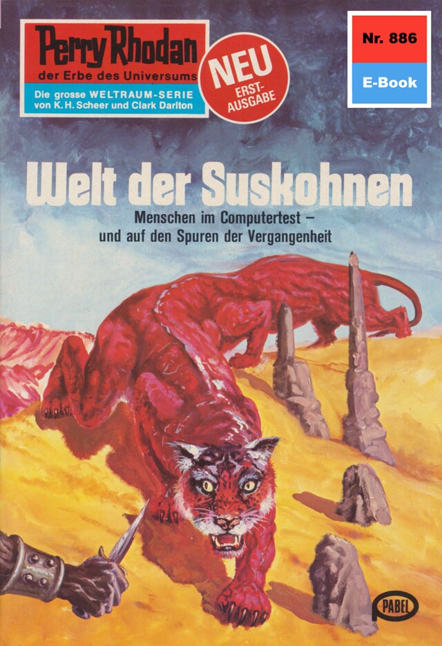 Okładka książki dla Perry Rhodan 886: Welt der Suskohnen