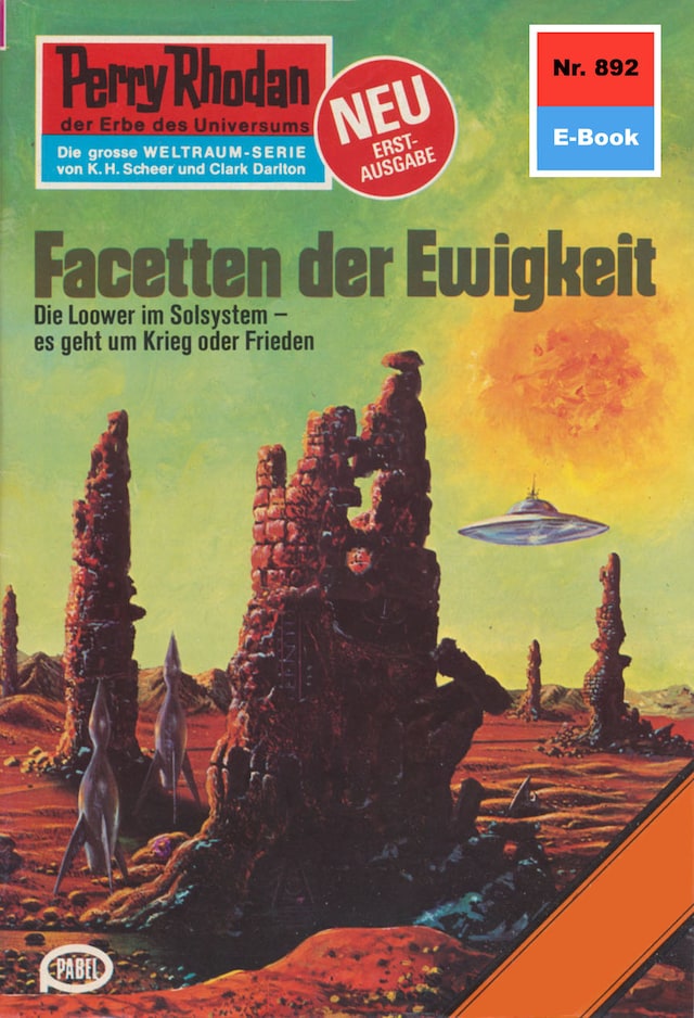 Book cover for Perry Rhodan 892: Facetten der Ewigkeit