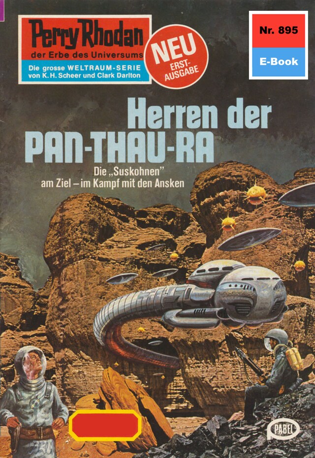 Kirjankansi teokselle Perry Rhodan 895: Herren der Pan-Thau-Ra