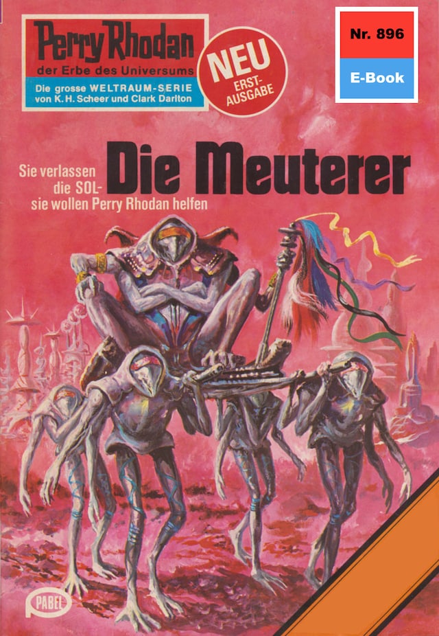 Book cover for Perry Rhodan 896: Die Meuterer