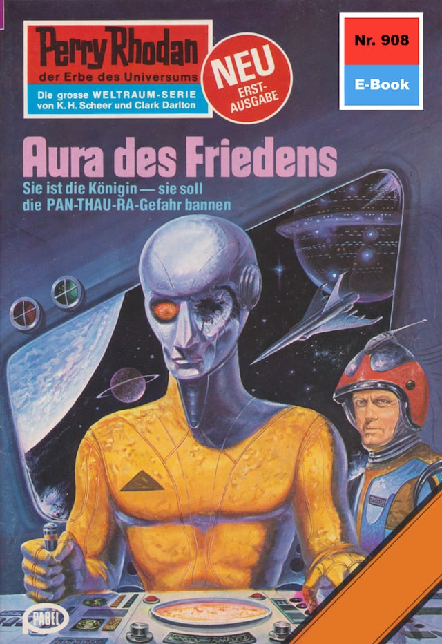 Book cover for Perry Rhodan 908: Aura des Friedens