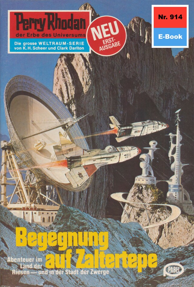 Book cover for Perry Rhodan 914: Begegnung auf Zaltertepe