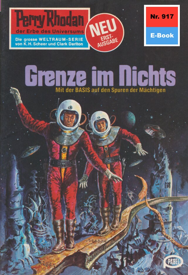 Bokomslag för Perry Rhodan 917: Grenze im Nichts