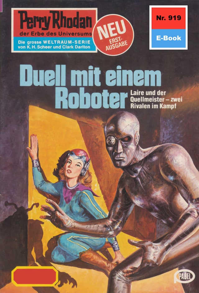Okładka książki dla Perry Rhodan 919: Duell mit einem Roboter