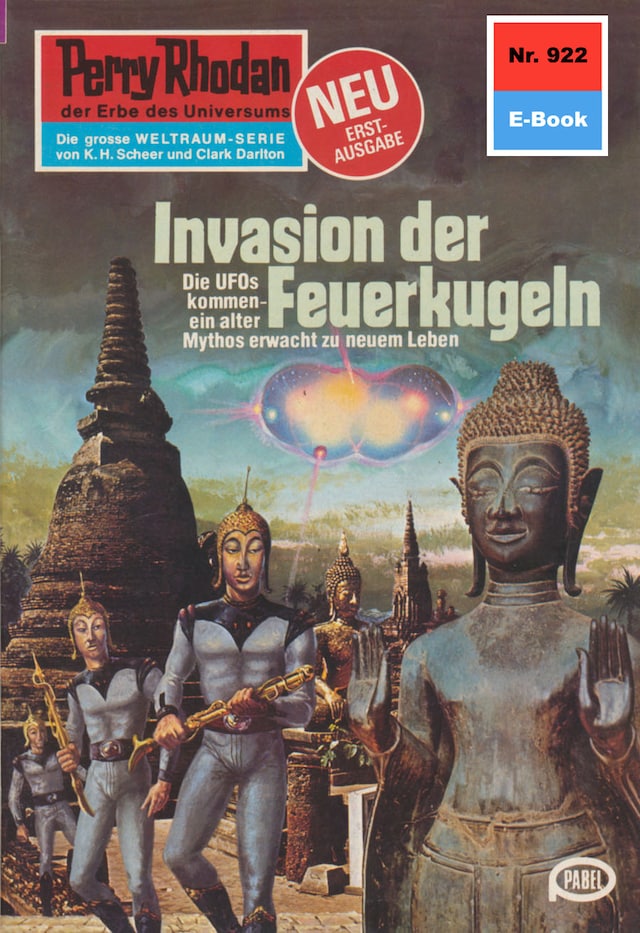 Couverture de livre pour Perry Rhodan 922: Invasion der Feuerkugeln