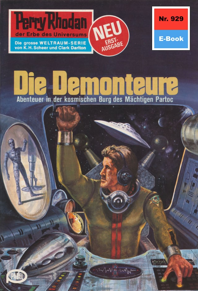 Book cover for Perry Rhodan 929: Die Demonteure