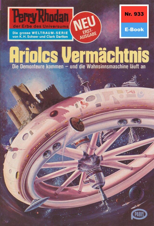 Book cover for Perry Rhodan 933: Ariolcs Vermächtnis