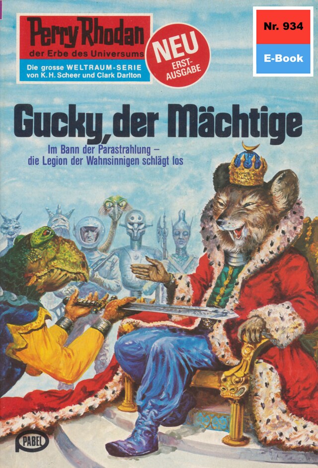 Book cover for Perry Rhodan 934: Gucky, der Mächtige