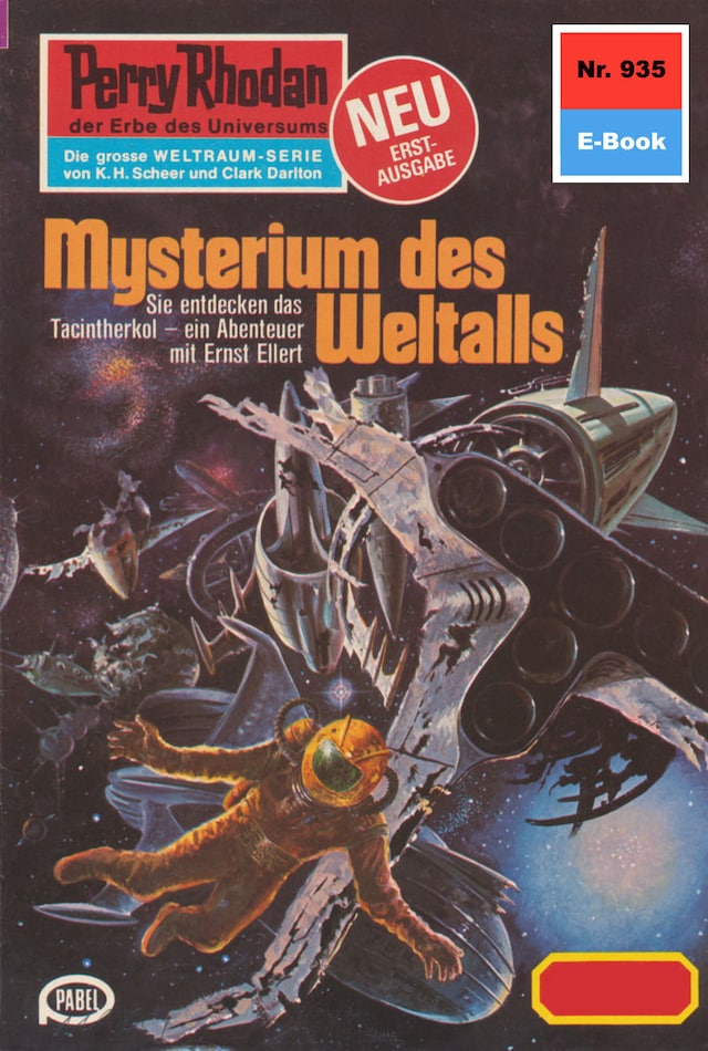 Book cover for Perry Rhodan 935: Mysterium des Weltalls