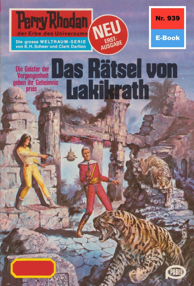 Book cover for Perry Rhodan 939: Das Rätsel von Lakikrath