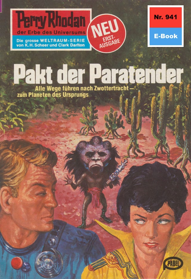 Book cover for Perry Rhodan 941: Pakt der Paratender