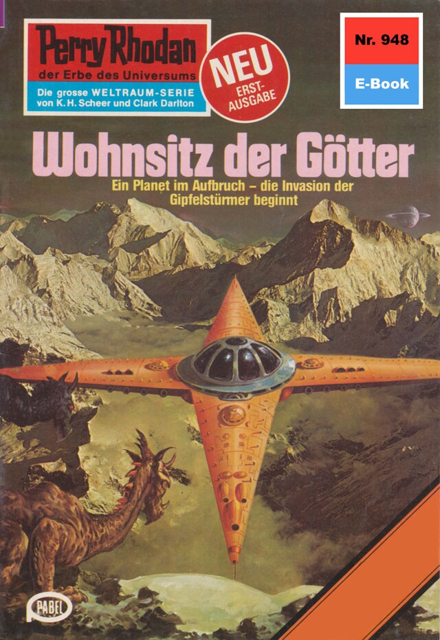 Book cover for Perry Rhodan 948: Wohnsitz der Götter