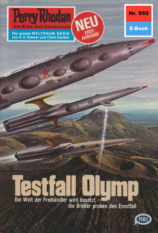 Book cover for Perry Rhodan 950: Testfall Olymp