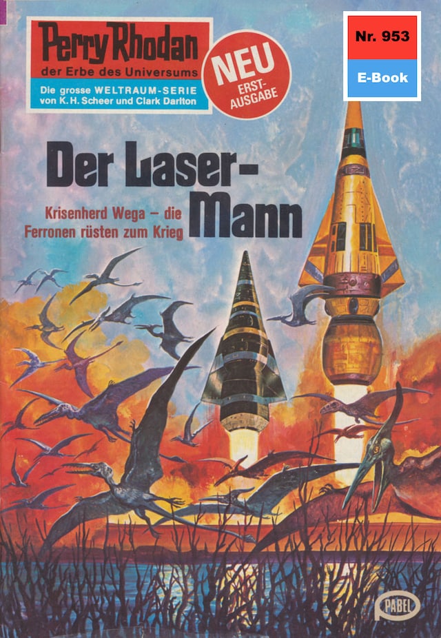 Book cover for Perry Rhodan 953: Der Laser-Mann