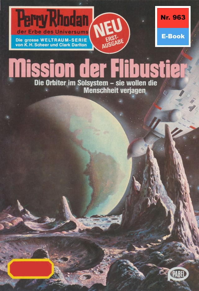 Book cover for Perry Rhodan 963: Mission der Flibustier