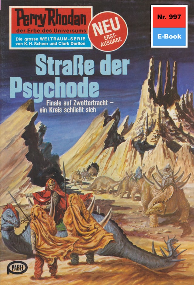 Kirjankansi teokselle Perry Rhodan 997: Straße der Psychode