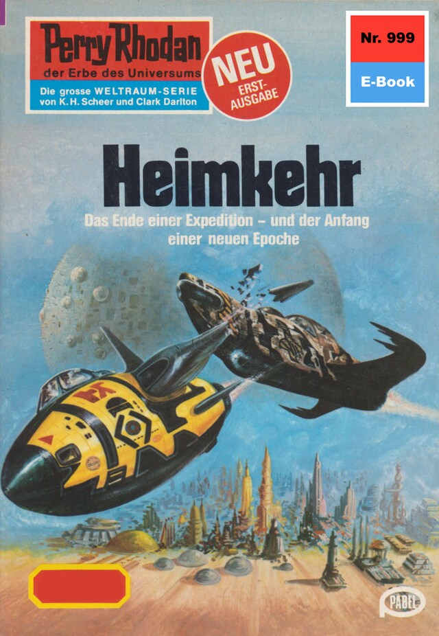 Boekomslag van Perry Rhodan 999: Heimkehr