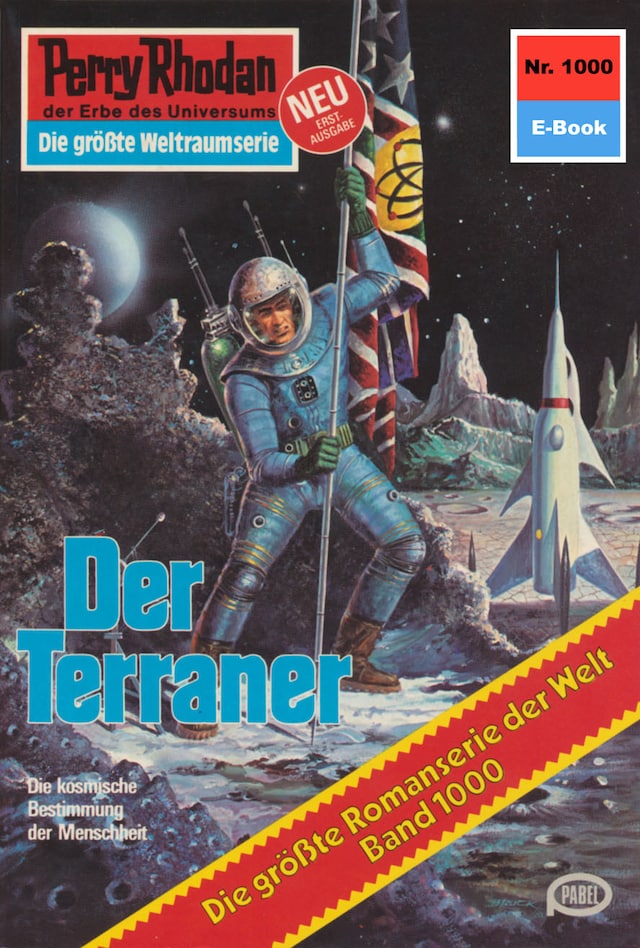 Book cover for Perry Rhodan 1000: Der Terraner