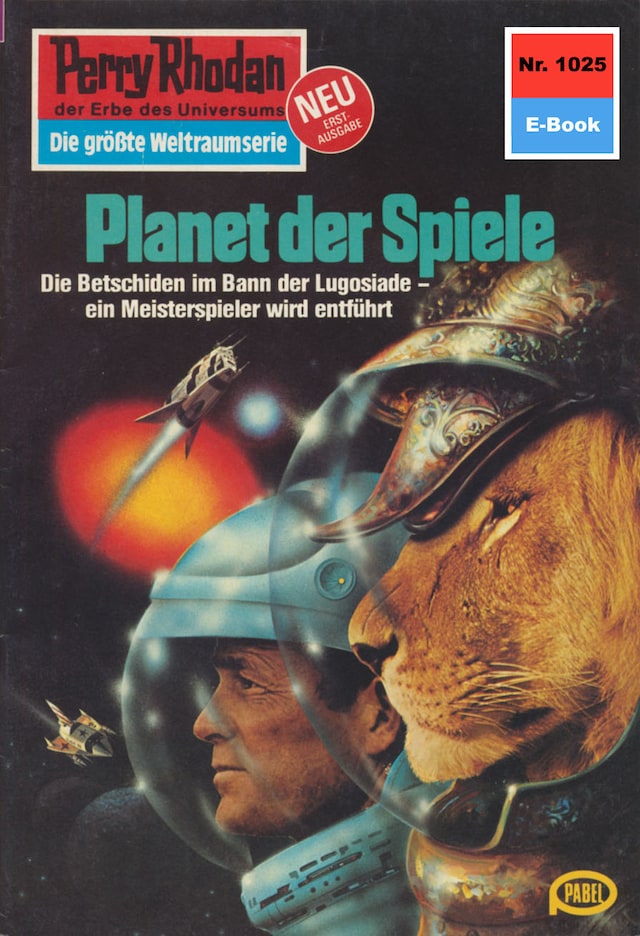 Boekomslag van Perry Rhodan 1025: Planet der Spiele