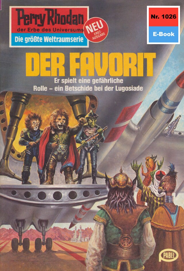 Okładka książki dla Perry Rhodan 1026: Der Favorit