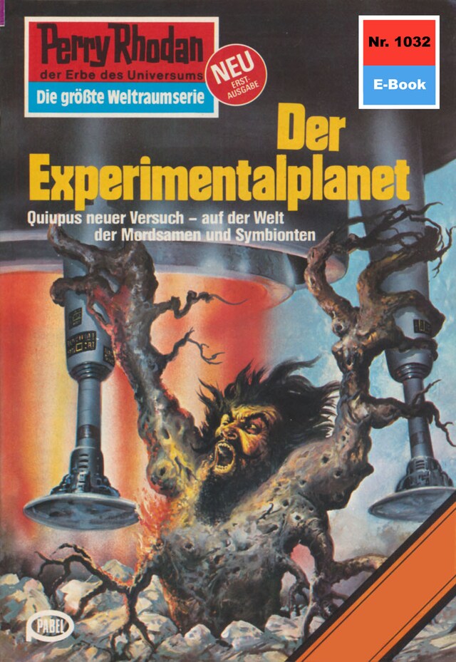 Book cover for Perry Rhodan 1032: Der Experimentalplanet