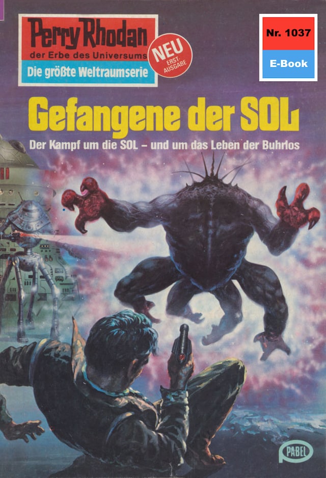 Book cover for Perry Rhodan 1037: Gefangene der SOL