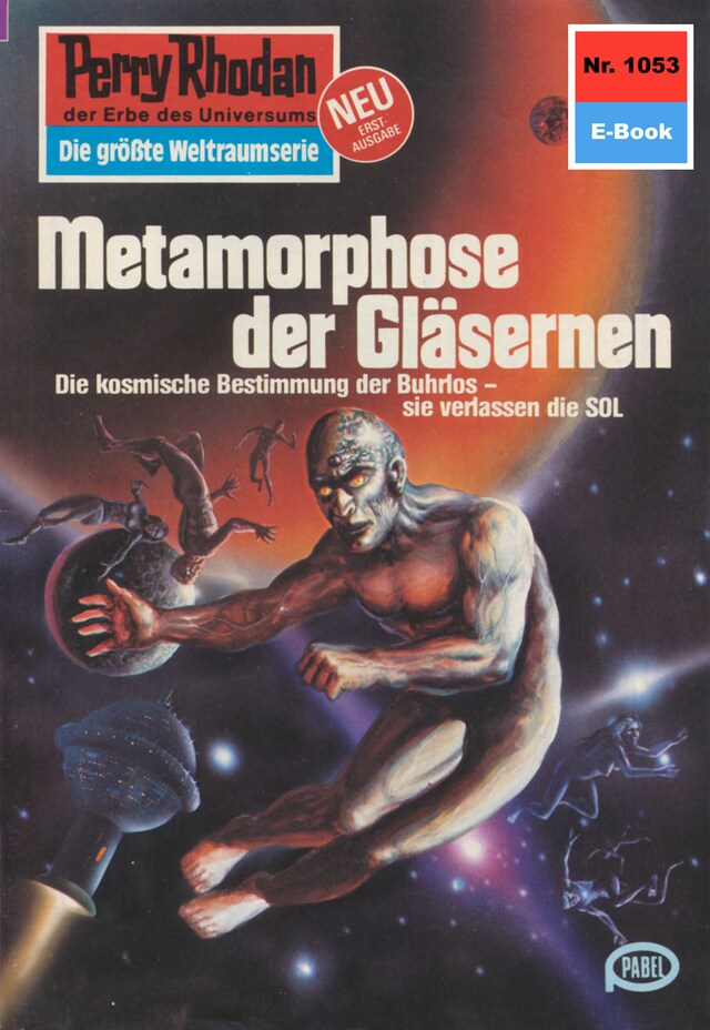 Okładka książki dla Perry Rhodan 1053: Metamorphose der Gläsernen