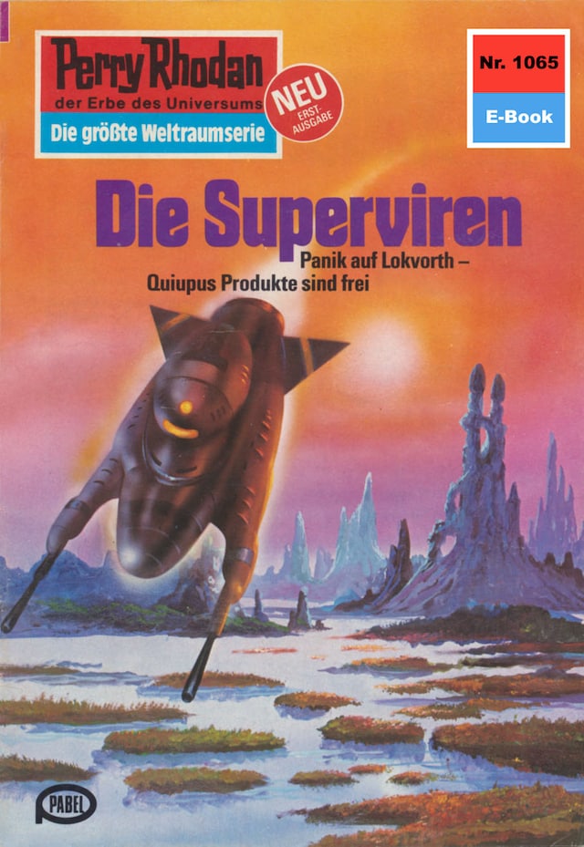 Book cover for Perry Rhodan 1065: Die Superviren
