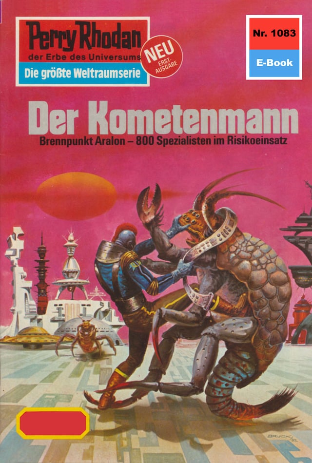 Book cover for Perry Rhodan 1083: Der Kometenmann