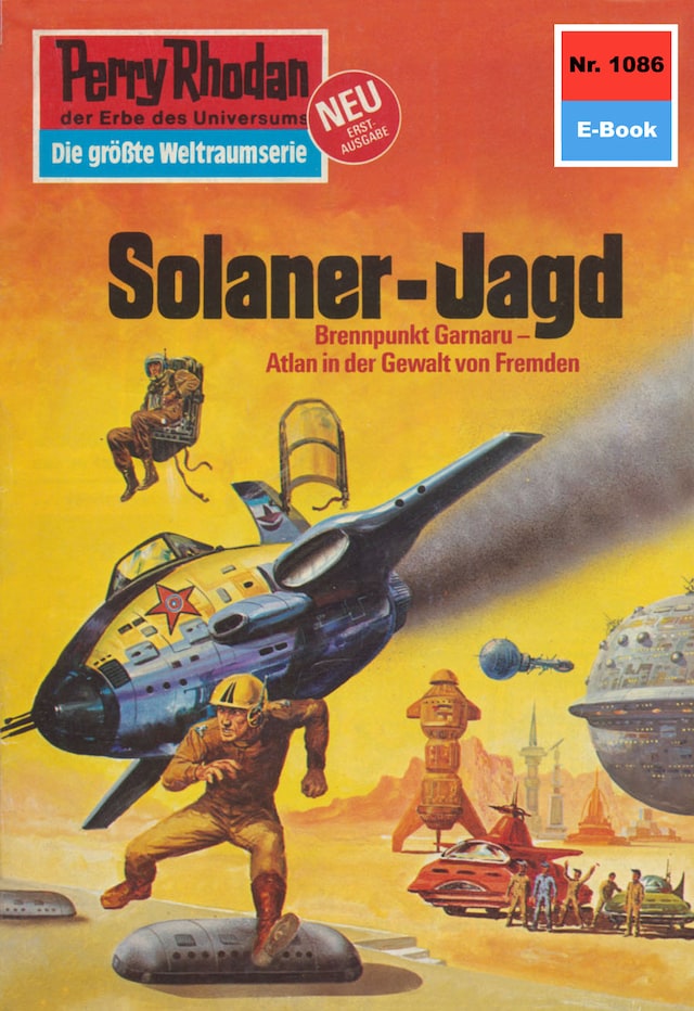 Book cover for Perry Rhodan 1086: Solaner-Jagd