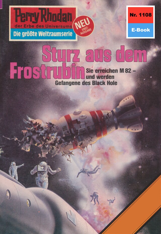 Book cover for Perry Rhodan 1108: Sturz aus dem Frostrubin