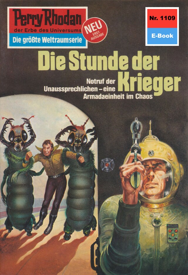 Boekomslag van Perry Rhodan 1109: Die Stunde der Krieger