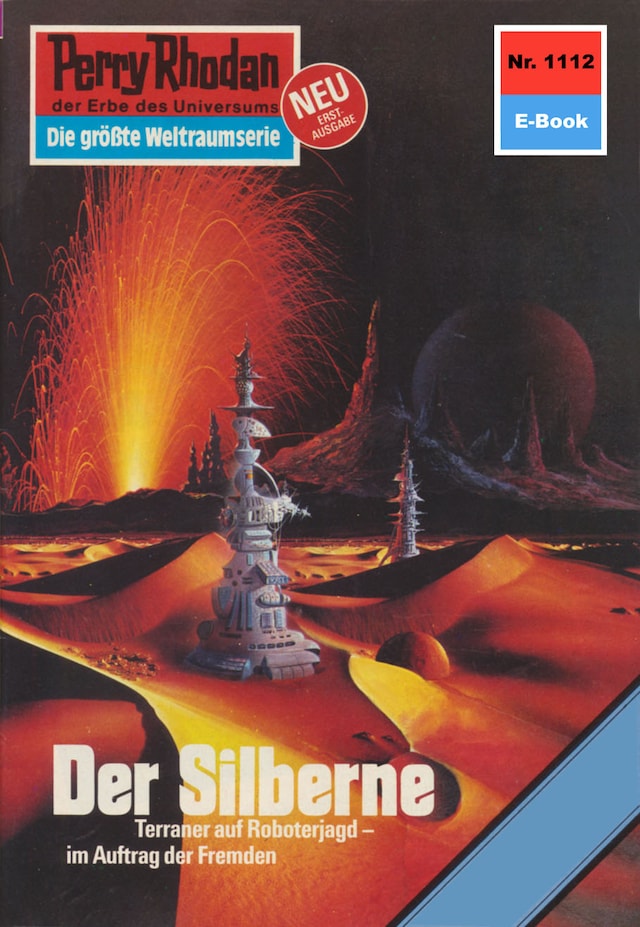 Book cover for Perry Rhodan 1112: Der Silberne