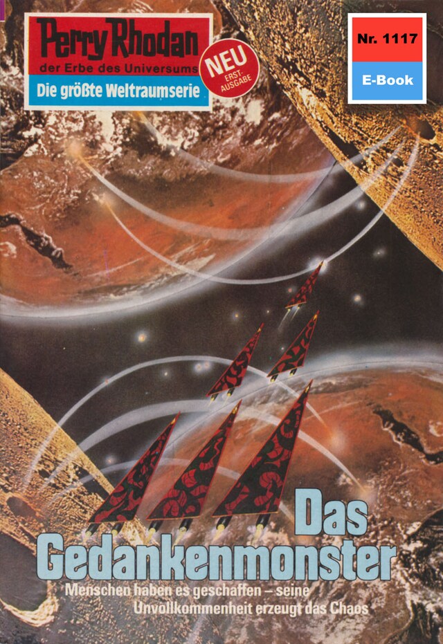 Book cover for Perry Rhodan 1117: Das Gedankenmonster