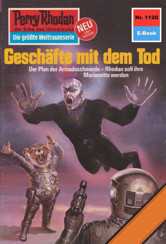 Book cover for Perry Rhodan 1120: Geschäfte mit dem Tod