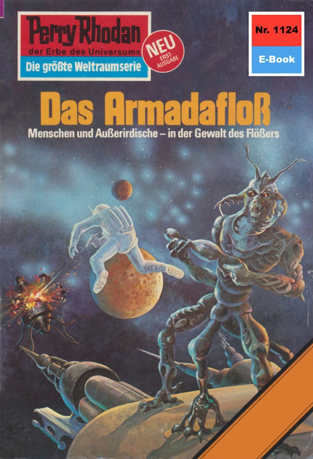 Book cover for Perry Rhodan 1124: Das Armadafloß
