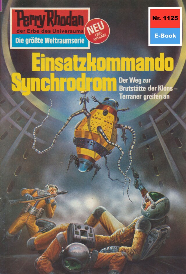 Boekomslag van Perry Rhodan 1125: Einsatzkommando Synchrodrom